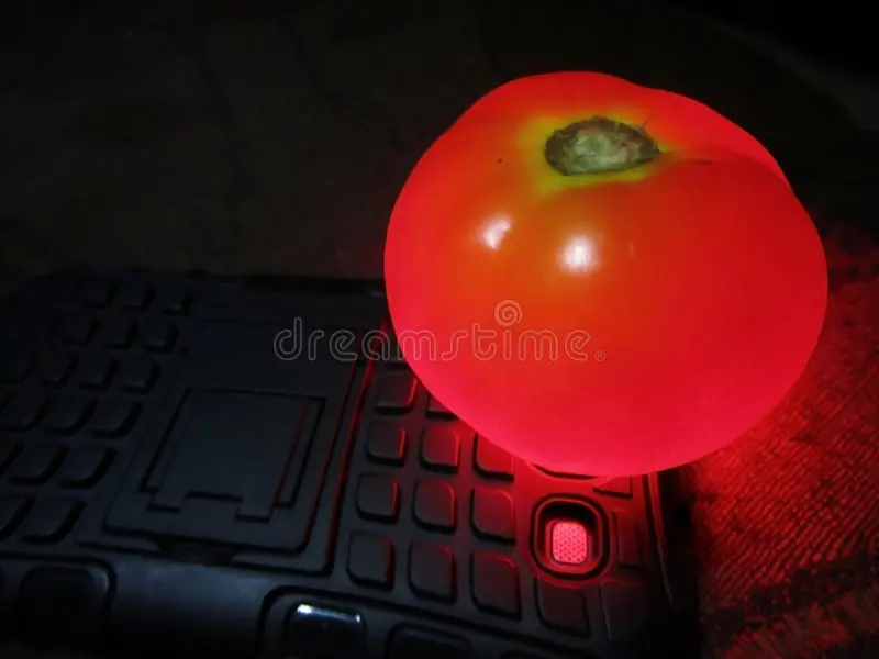 Unsere Glow-in-the-dark Tomaten.